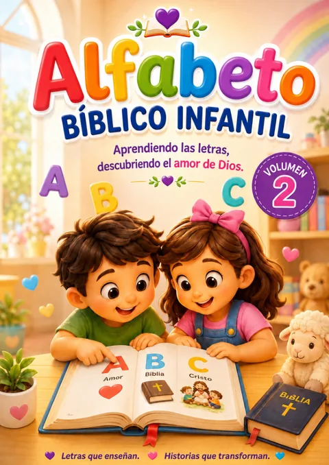 Alfabeto Bíblico Infantil, volumen 2